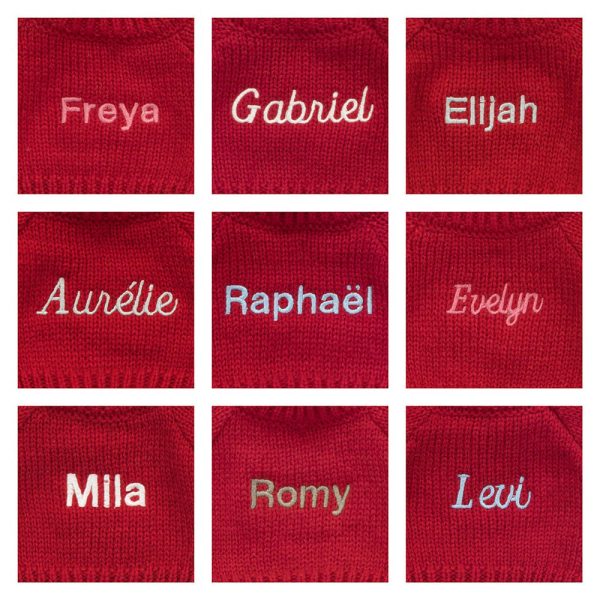Bashful Sunshine Bunny with Personalised Red Jumper - Image 2