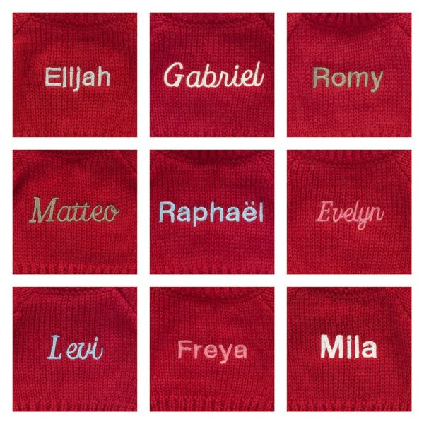 Bashful Cottontail Bunny with Personalised Red Jumper - Image 2