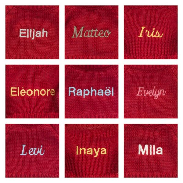 Bashful Luxe Bunny Luna with Personalised Red Jumper - Image 2