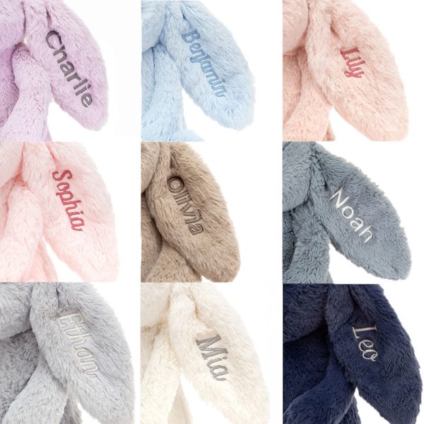 Personalised Bashful Luxe Bunny Willow Medium - Image 7