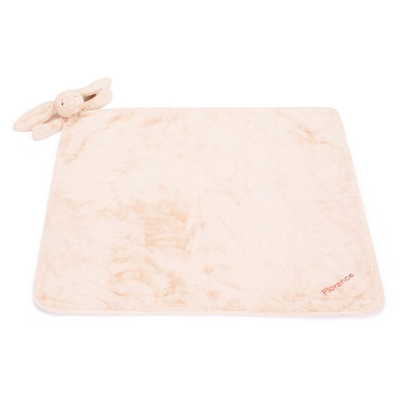 Personalised Bashful Blush Bunny Blankie - Image 3