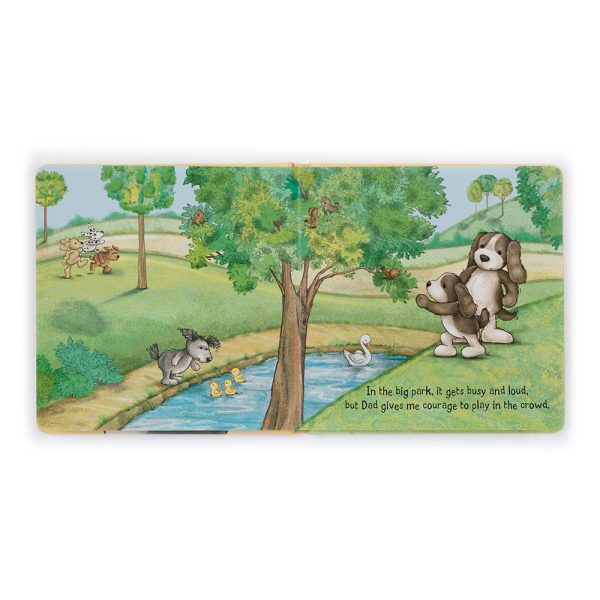 My Dad and Me Book and Bashful Fudge Puppy Medium - Image 3