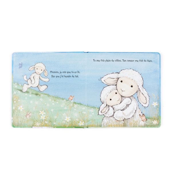 Agneau Timide Et Sa Maman Livre and Bashful Lamb Medium - Image 3